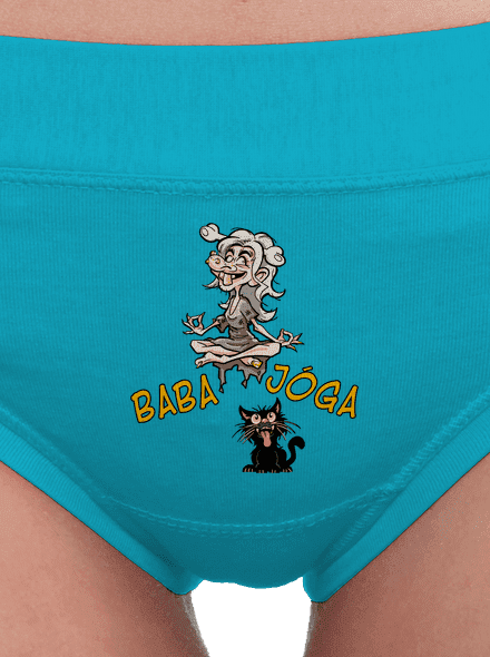 Baba Jóga dámské kalhotky Turquoise