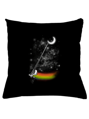 Unicorn Universe polštář Black