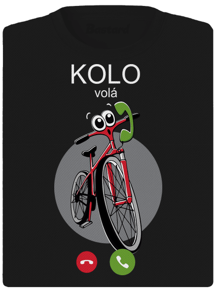 Kolo volá dámské sportovní tričko Black