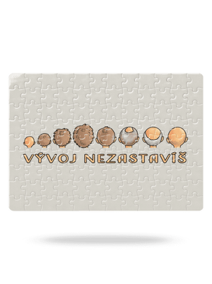 Vývoj nezastavíš puzzle White