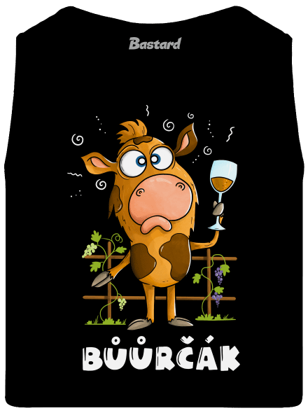 Bůůrčák pánské tílko Black