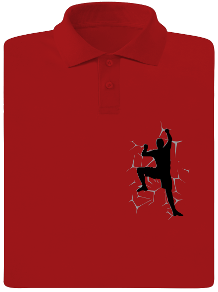 Horolozec pánská polokošile Red Mal