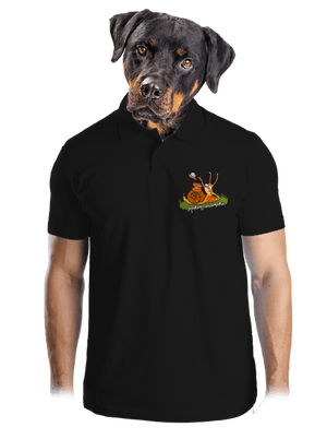 Makám na baráku pánská polokošile Black