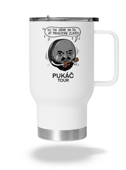 Pukáč tour termohrnek White