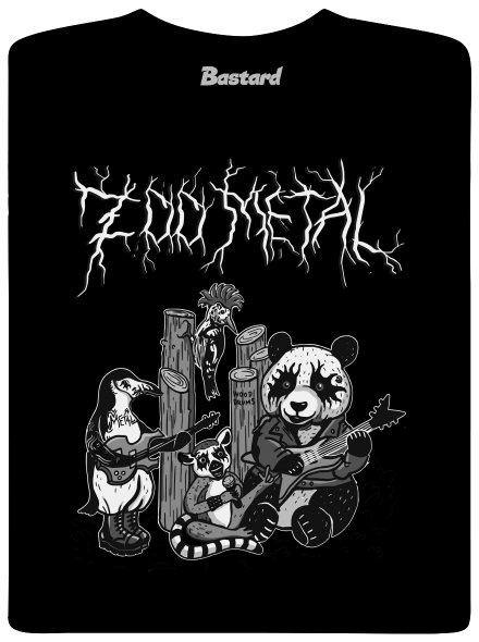 ZOO metal pánské dlouhý rukáv Black