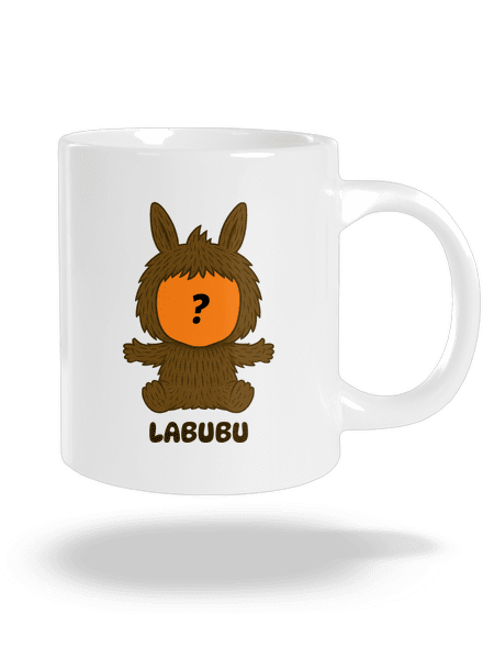 Labubu velký hrnek White