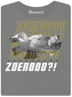 B18: Bába pod kořenem dámské tričko Dark Gray Melange