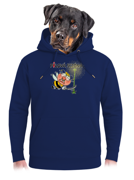 Pylová sezóna unisex mikina premium Navy