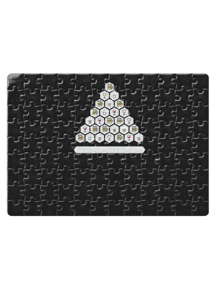 Obrázkový alko kvíz a fix puzzle White