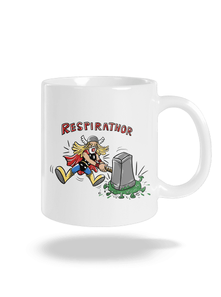 Respirathor klasický hrnek White