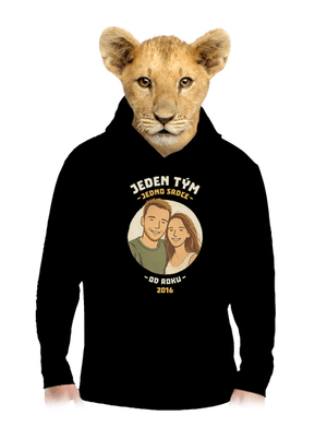 dětská mikina klokanka