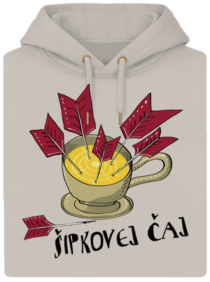 Šipkovej čaj unisex mikina premium Pastel Macchiato