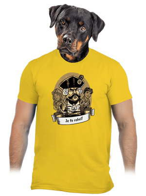 B14: S čerty nejsou žerty pánské tričko Gold