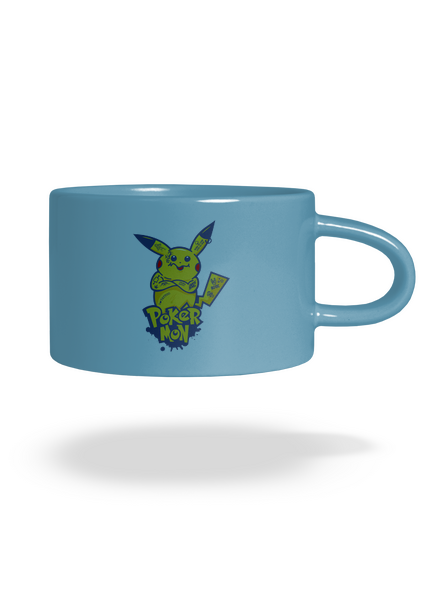 Pokérmon hrnek makronka Blue Macaron