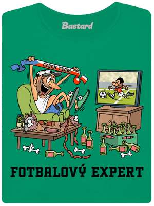 Fotbalový expert dámské tričko Kelly Green Mal