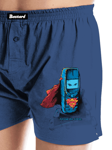 Mobil z oceli pánské trenky Blue