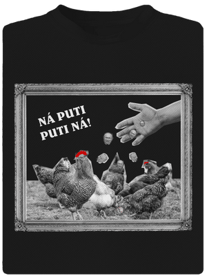 Ukrajina - Ná Puti Puti Ná dětské sportovní tričko Black