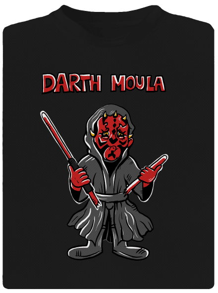 Darth Moula dětské sportovní tričko Black