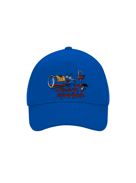 Zvrhlá kšiltovka baseballka Bright Royal