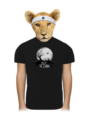 Mlčící většina dětské sportovní tričko Black