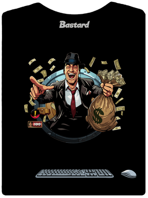 B17: Mafia dámské tričko s lemem Black