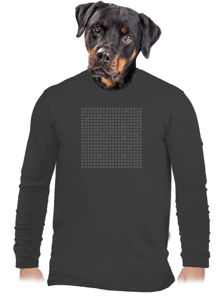 NYX 20 let pánské dlouhý rukáv Dark Grey