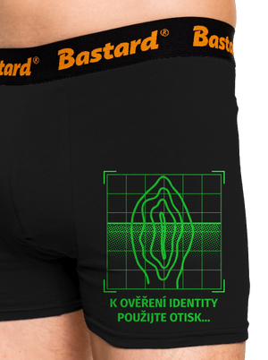 Identita boxerky Black