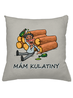 Mám kulatiny polštář Stracciatella