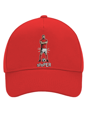 Stoper kšiltovka baseballka Classic Red