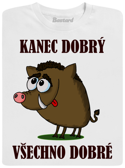 Kanec dobrý dětské tričko White