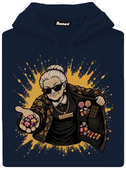 Babiboss pánská mikina klokanka Navy