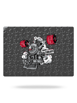 Lokomotiva puzzle White