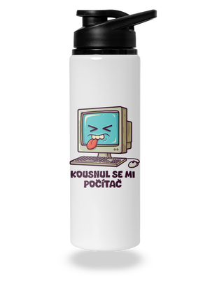 Kousnul se mi počítač lahev na vodu White