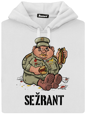 Sežrant dámská mikina klokanka White