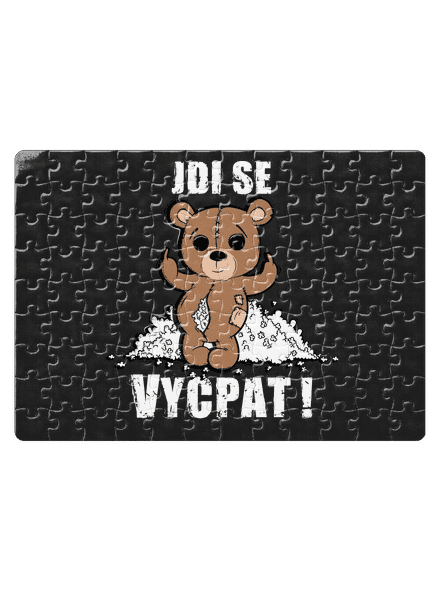 Jdi se vycpat puzzle White