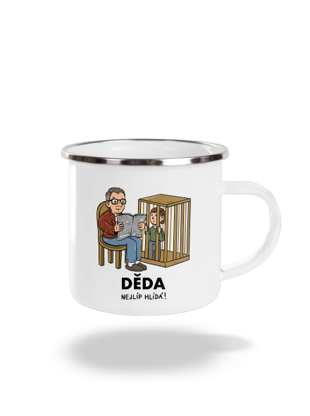 Děda hlídá plecháček White