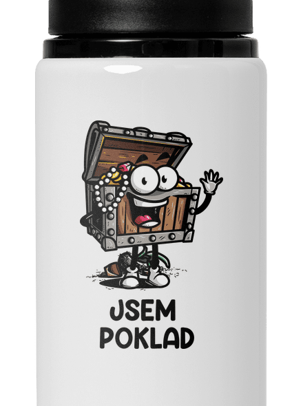Jsem poklad lahev na vodu White