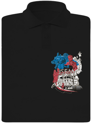 Jsem Čech pánská polokošile Black