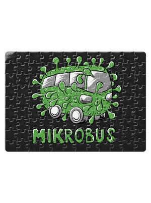 Mikrobus puzzle White