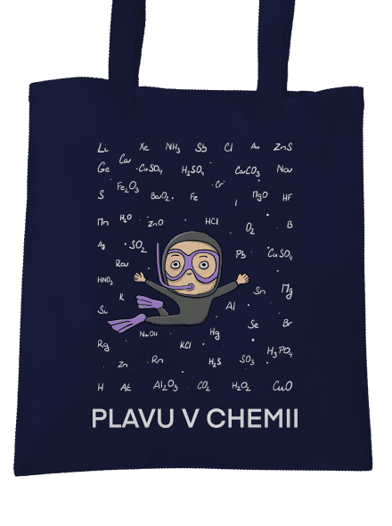 Plavu v chemii taška French Navy