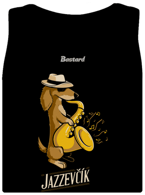 Jazzevčík dámské tílko klasické Black