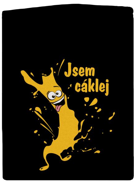 Cáklej pánská mikina na zip Black