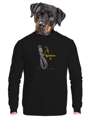 unisex mikina bez kapuce