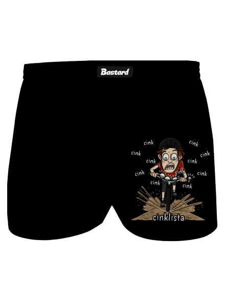Cinklista pánské trenky Black