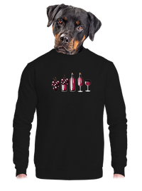 unisex mikina bez kapuce