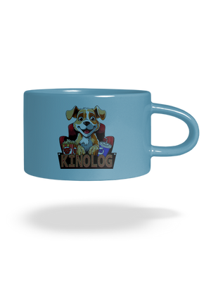 Kinolog hrnek makronka Blue Macaron