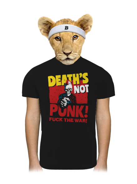 Death's not punk dětské sportovní tričko Black