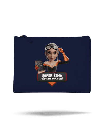 Super máma taštička French Navy