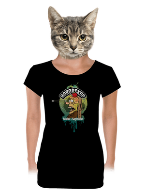 dámské tričko s lemem