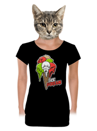 dámské tričko s lemem